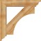 Ekena Millwork Westlake Traditional Rough Sawn Bracket, Western Red Cedar, 4"W x 26"D x 26"H BKT04X26X26WTL01RWR - alternate 3